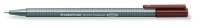 Staedtler Fineliner triplus rPP braun