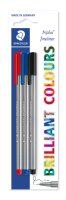 Staedtler Fineliner triplus sortiert 3ST BK