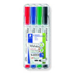 Whiteboardmarker Lumocolor® compact 341 1-2mm farbig 4 St./Pack.