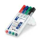 Whiteboardmarker Lumocolor® compact 341 1-2mm farbig 4 St./Pack.