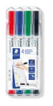 Whiteboardmarker Lumocolor® compact 341 1-2mm farbig 4 St./Pack.