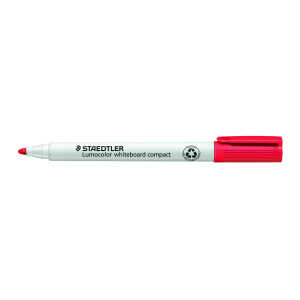 STAEDTLER® Whiteboardmarker Lumocolor® compact 341 1-2mm rot