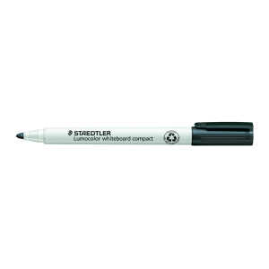 STAEDTLER® Whiteboardmarker Lumocolor® compact 341 1-2mm schwarz