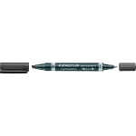 Staedtler Zweispitzmarker Lumocolor perm schw 4007817186398