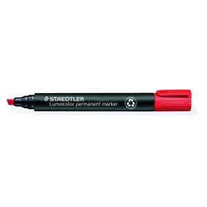 Staedtler Marker Lumocolor permanent rot 4007817321485