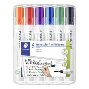 Staedtler Whiteboardmarker Lumocolor 6St Box 4007817328941