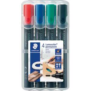 Staedtler Marker Lumocolor permanent 4St Box 4007817352021