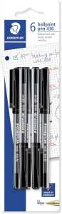 Staedtler stick Kugelschreiber Blister 430M9BK6D
