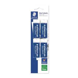 Staedtler Radierer Mars plastic 4ST BK
