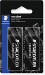 Staedtler Radierer rasoplast schwarz 3x BK 526B209BK2