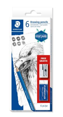 Staedtler Bleistift Lumograph Set   100% PEFC