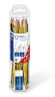 Staedtler Set Bleistift + Radierer  100% PEFC