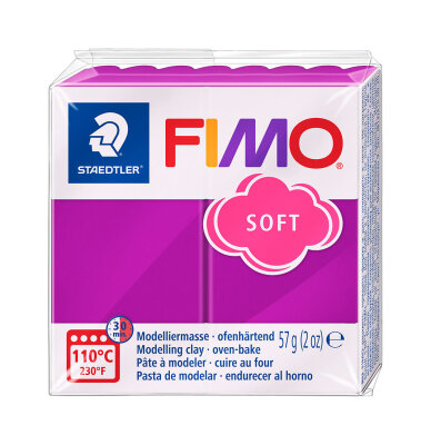 Staedtler Mod.masse Fimo soft purpur