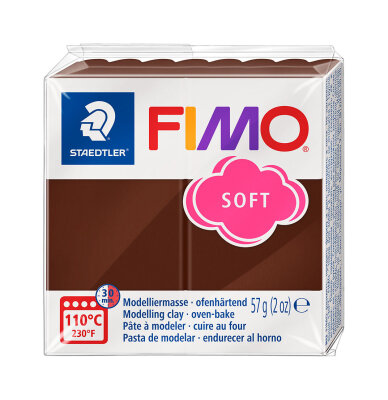 Staedtler Mod.masse Fimo soft schokolade