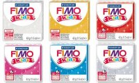 Staedtler Mod.masse Fimo kids rot glitter