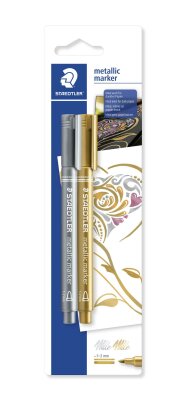 Staedtler Marker Staedtler metallic 2 ST BK