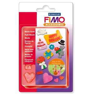 Fimo Zubehör Fimo Motiv Form Partytime 8725 04