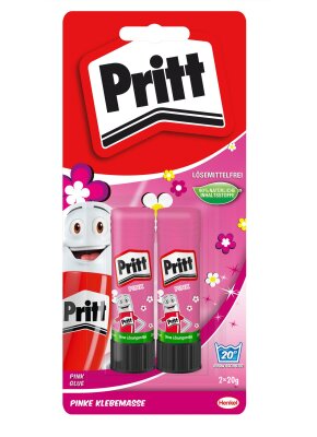 Staedtler Klebest. Pritt pink Glitter 2ST BK