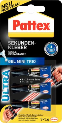 Staedtler Pattex Sekundenkl. Mini Trio Gel