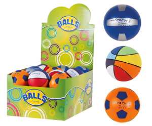 JOHN GMBH Sportball PU-Mini 4" sortiert