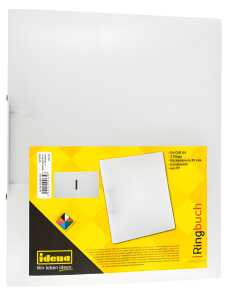 IDENA RINGBUCH A4 TRANSP. 4002372243357