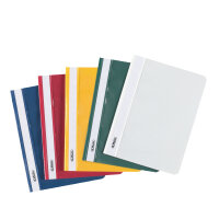 Herlitz Schnellhefter A5 PP farbig sortiert transparenter...