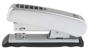 IDENA Idena Heftgerät für 24/6 silbergrau, bis 16 Blatt