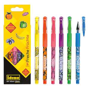 Idena Gelschreiber Freche Früchte, 1Stück