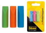 IDENA Idena Radierkappen 3 Stück, farbig sortiert
