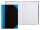 IDENA Idena Kladde A5 FSC-Mix liniert blau schwarz, 96 Blatt 70g/m²
