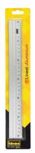 Idena 602122 - Alu - Lineal 30 cm, silber
