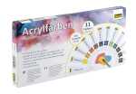 Idena Acrylfarben Set 11x12ml + 1x21ml