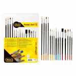 Pinsel 15er Set Haarpinsel, Borstenpinsel, Aquarellpinsel