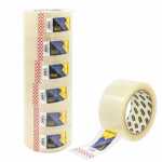 Idena 631033 - Packband 50 mm x 66 m, geräuscharm,...