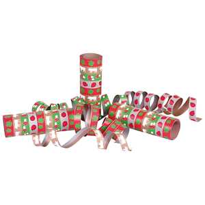 Luftschlange 3ST sort. VIEL GLÜCK 6341 4m