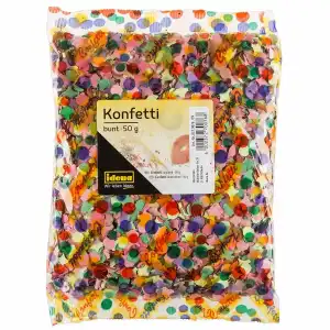 Idena Konfetti 50g Beutel 4002372700768