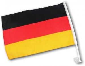 Autofahne Deutschland 00/0800 45x30cm 2St.