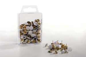 Durable Reißnagel, Ø 10 mm, überkapselt, weiß, Dose mit 120 ...