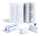 Durable Einsteckschild 90x60mm 180St ws A4 Bogen druckergeeignet