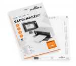 Durable Einsteckschild 17x67mm 600St ws A4 Bogen...