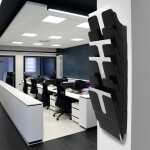 Durable Prospektspenderset A4 6tlg sw FLEXIPLUS Wandmontage