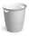 Durable Papierkorb 16l TREND ws mit Tragegriffen