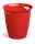 Papierkorb TREND, Polypropylen, rund, 315 x 330 mm (ØxH),16 l, rot