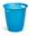 Durable Papierkorb 16l TREND tr.bl mit Tragegriffen