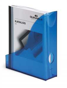 Durable Stehsammler A4 tr.bl BASIC mit Griffloch