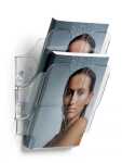 Durable Prospektspenderset A5 2tlg tr FLEXIPLUS Wandmontage
