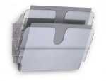 Durable Prospektspenderset A4 quer tr 2tlg FLEXIPLUS Wandmontage