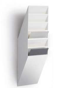 Durable Prospektspenderset A4 ws FLEXIBOXX 6 Fächer