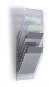 Durable Prospektspenderset A4 tr FLEXIBOXX 6 Fächer