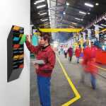 Durable Prospektspenderset A4 sw FLEXIBOXX 12 Fächer